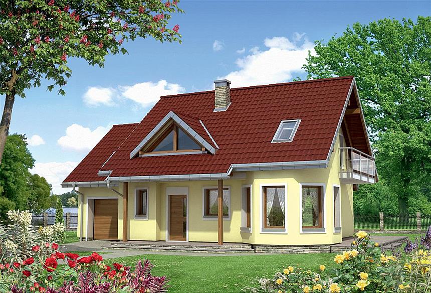 Projekt domu Majka Polo (1145)
