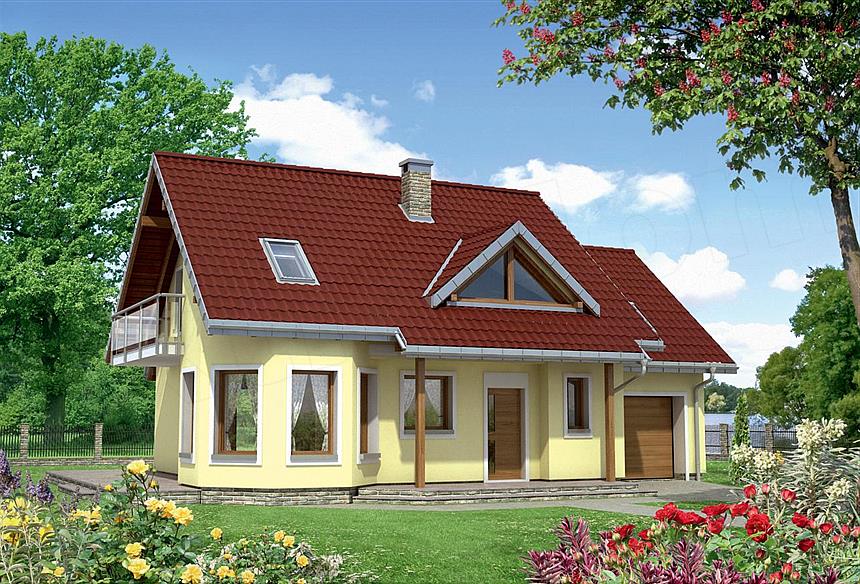 Projekt domu Majka Polo (1145)