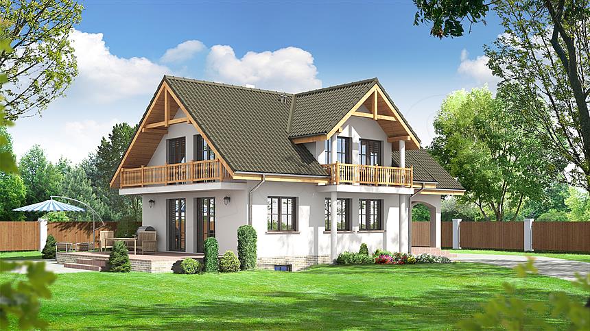 Projekt domu Oleśnica 9