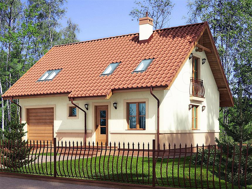 Projekt domu Rusałka