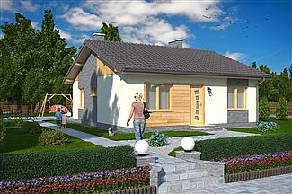 Projekt domu Naborowo DM-5519