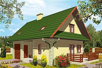 Projekt domu Łąkocin DM-5507