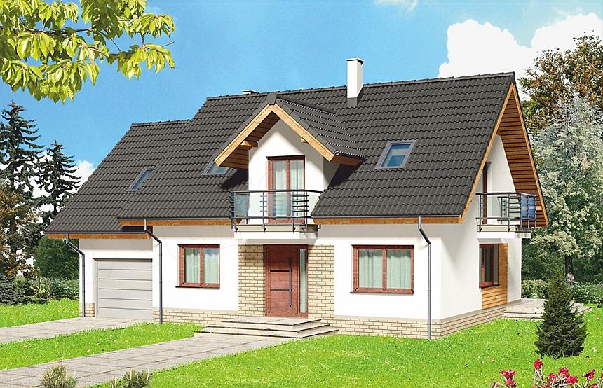 Projekt domu Albus
