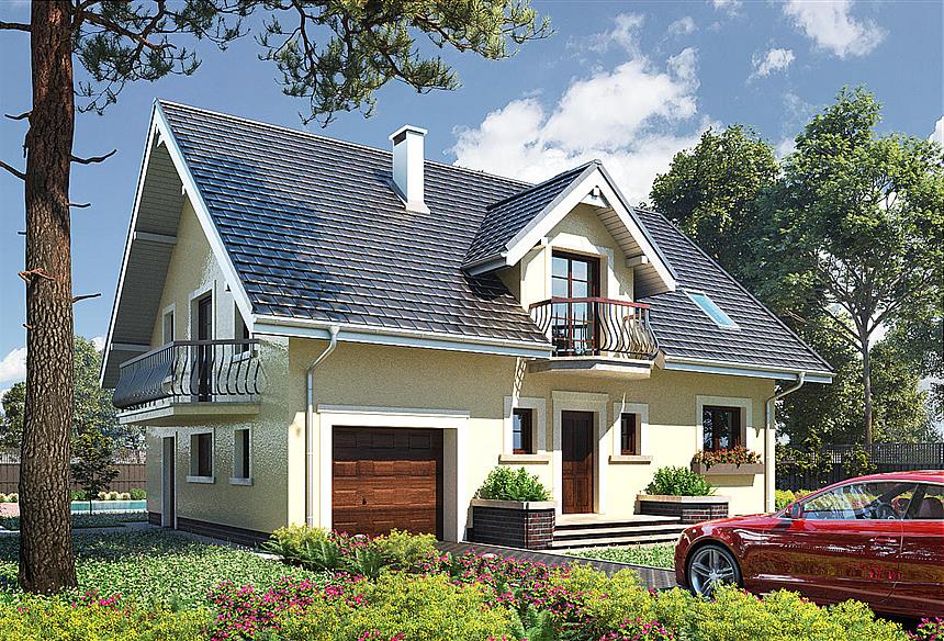 Projekt domu Zofia (1101)