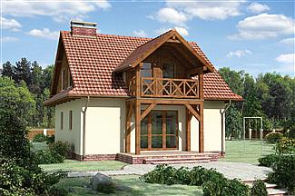 Projekt domu Dyl - murowana – ceramika