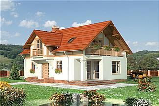 Projekt domu Miłomłyn - murowana – ceramika