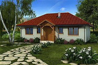 Projekt domu Domek Kaszubski (014 LT)