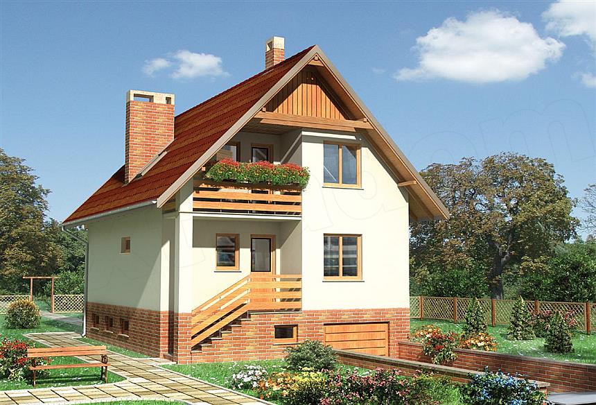 Projekt domu Koral (368)