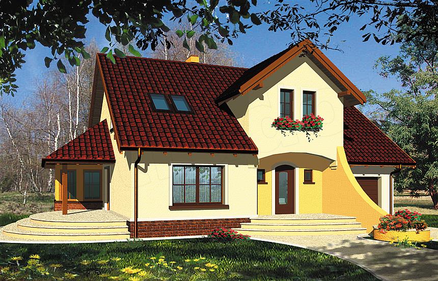 Projekt domu Parys I