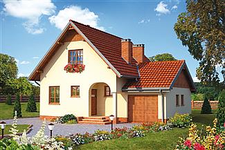 Projekt domu Kraska - murowana – ceramika