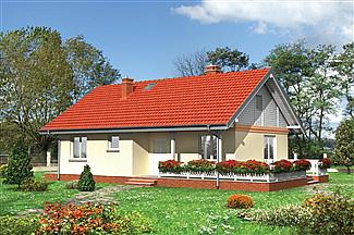 Projekt domu Modrzyk (954)