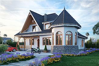 Projekt domu Nowy Zameczek - murowana – ceramika
