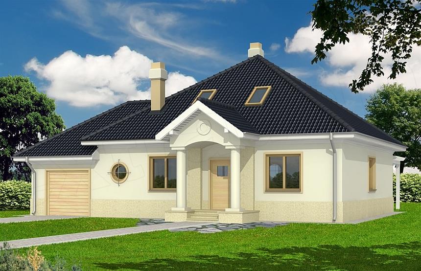 Projekt domu Bell 1B