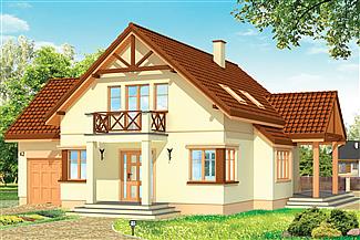 Projekt domu Wiosenny