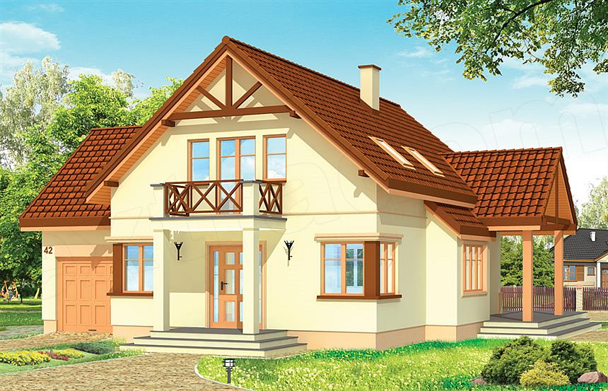 Projekt domu Wiosenny