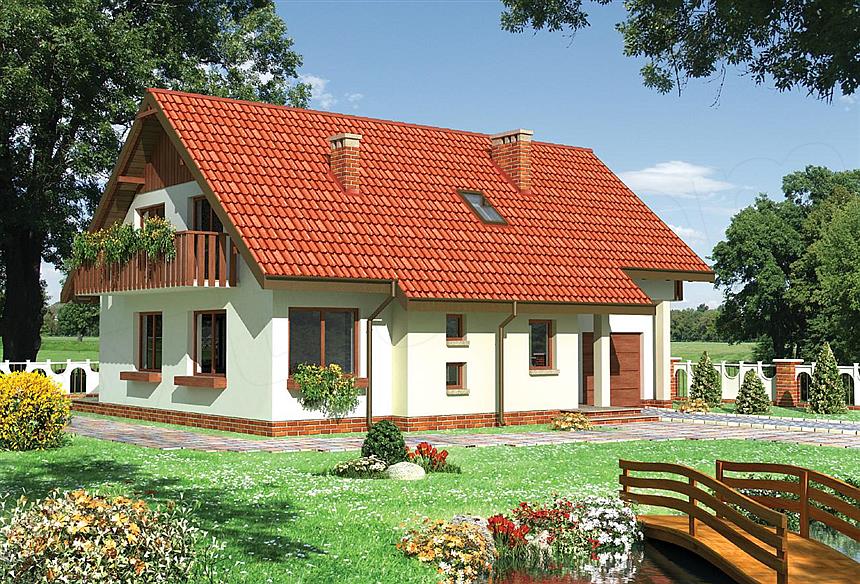 Projekt domu Maciejka - murowana – ceramika