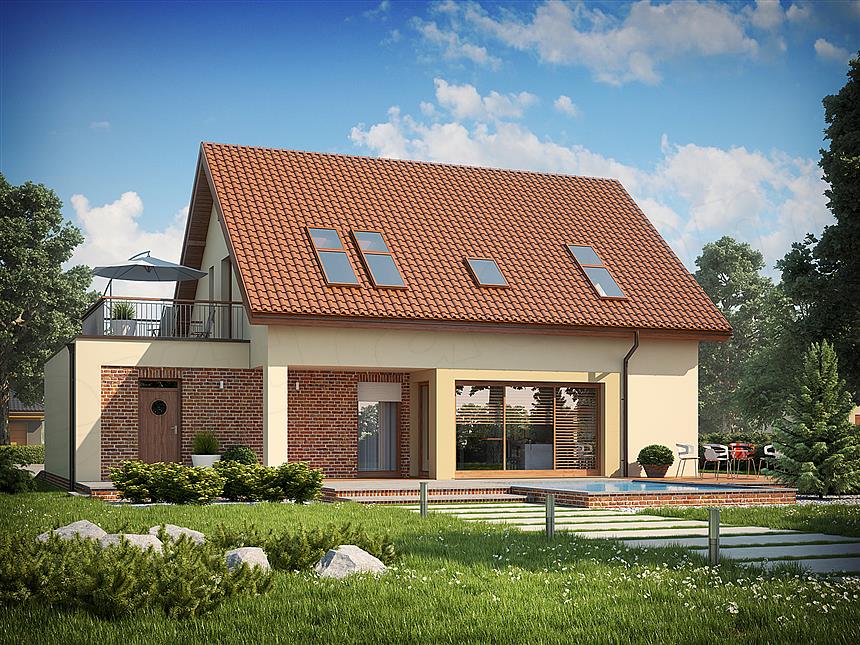 Projekt domu Santiago II G1 energo