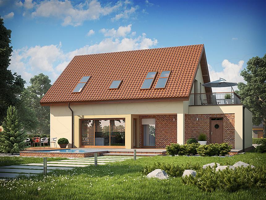 Projekt domu Santiago II G1 energo