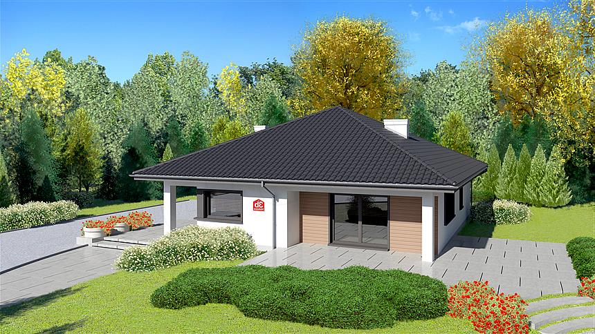 Projekt domu Dom przy Makowej 3 bis