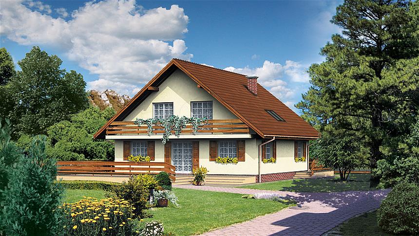 Projekt domu Dom przy Leśnej