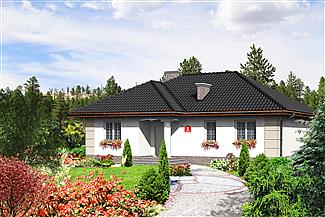 Projekt domu Dom przy Łabędziej