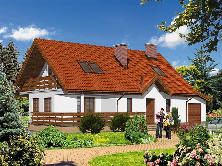 Projekt domu Dom przy Miłej
