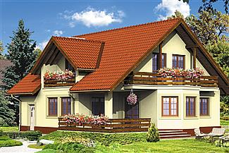 Projekt domu Dom przy Miodowej