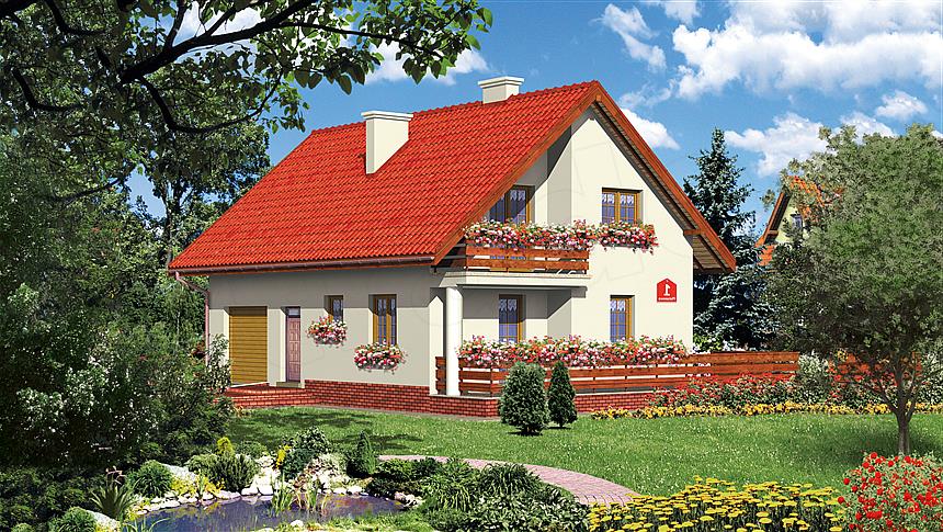 Projekt domu Dom przy Platanowej