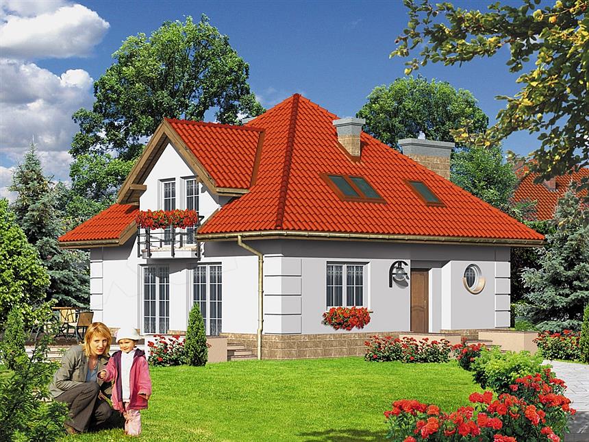 Projekt domu Dom przy Rozmarynowej