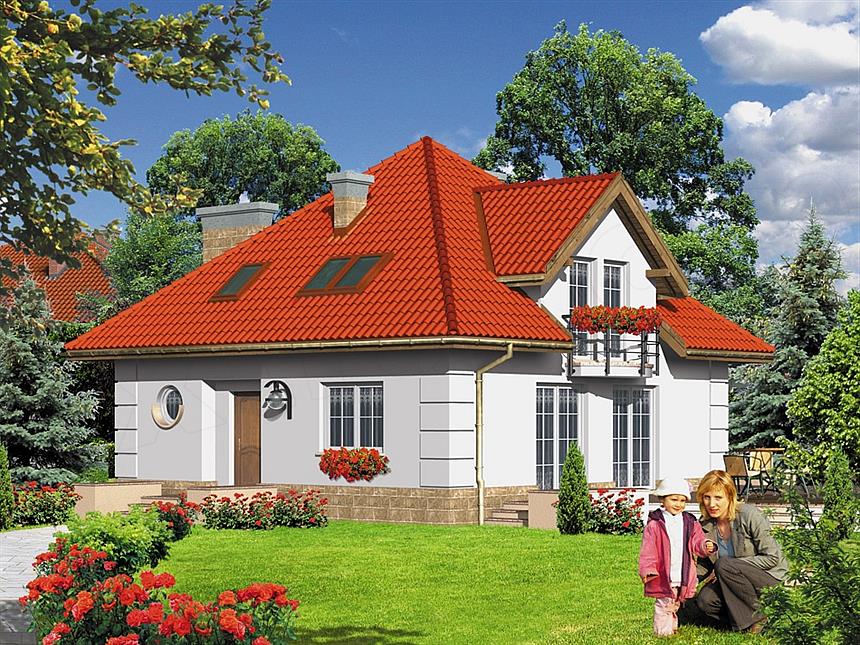 Projekt domu Dom przy Rozmarynowej