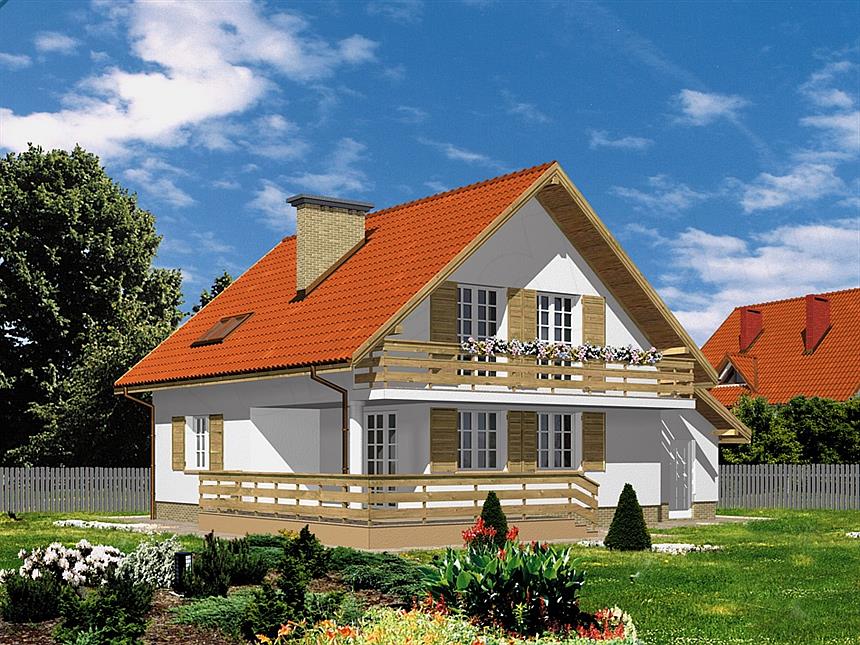 Projekt domu Dom przy Złotej