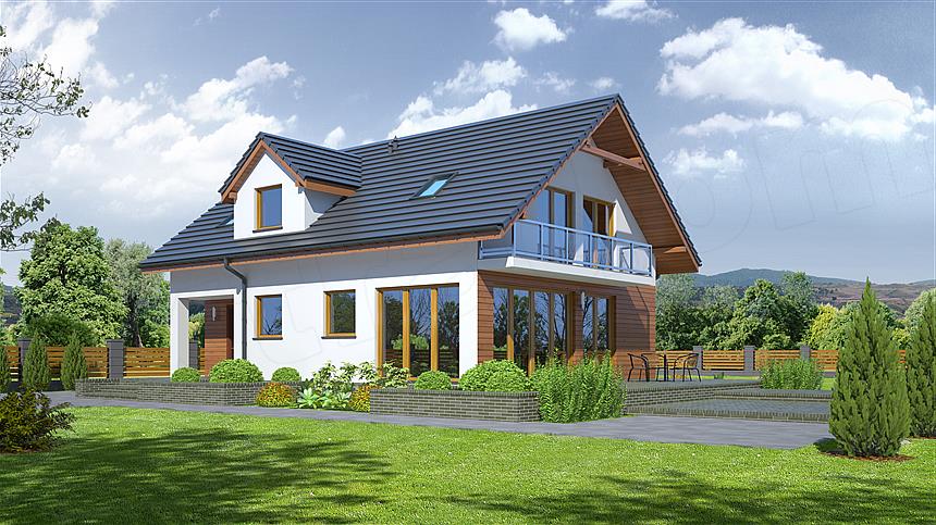 Projekt domu Osiek 307