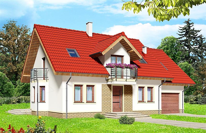 Projekt domu Parys