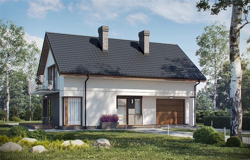 Projekt domu D208B