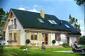 Projekt domu Bryza 6 (MDM)