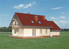 Maja Rex G2 - murowana – beton komórkowy elewacja