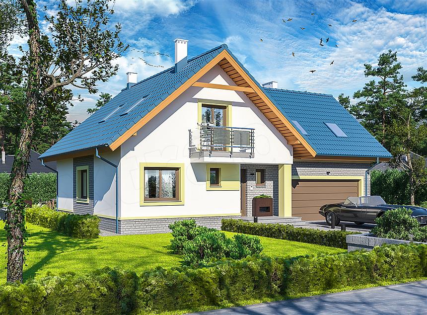 Projekt domu Puk 2 G2