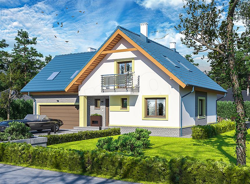 Projekt domu Puk 2 G2
