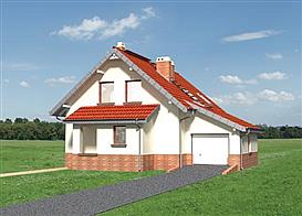 Zenek - murowana - beton komórkowy elewacja