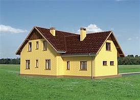 Jelonek-2 - murowana – klinkier elewacja