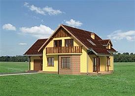 Jelonek-2 - murowana – klinkier elewacja