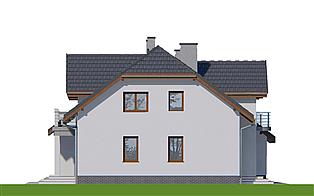 APS 107 dwulokalowy elewacja