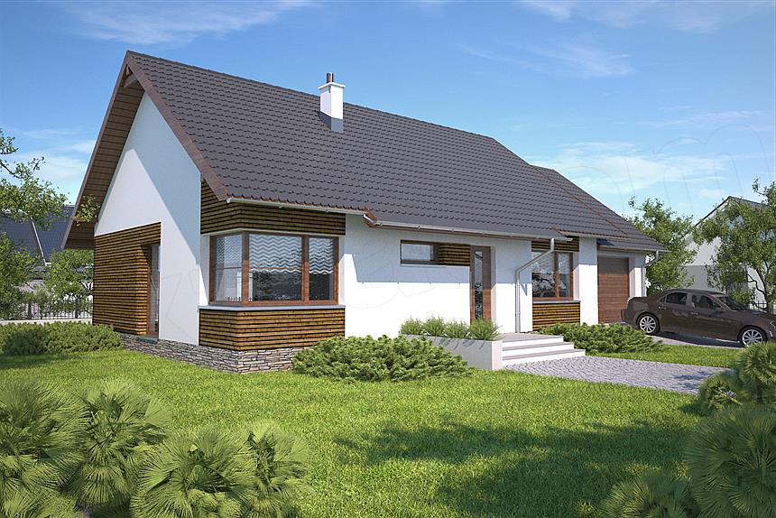 Projekt domu Royan III DCB89b