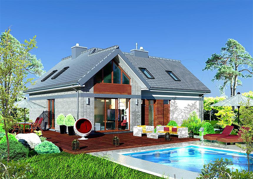 Projekt domu Domidea 53