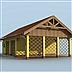 projekt domu G178 garaż dwustanowiskowy z wiatą garażową