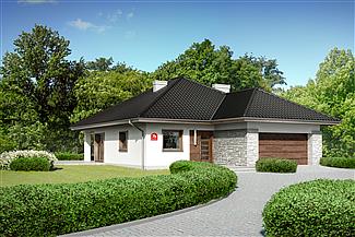 Projekt domu Dom przy Pastelowej 7 bis