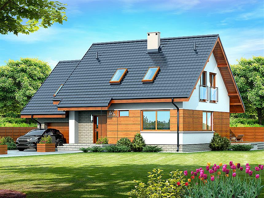 Projekt domu Lisandra Mała