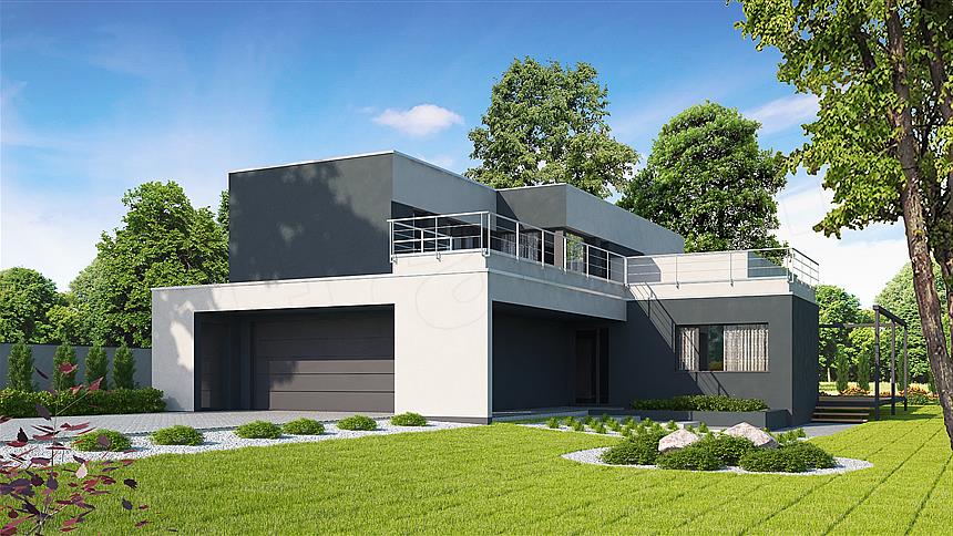 Projekt domu Ambitny D1