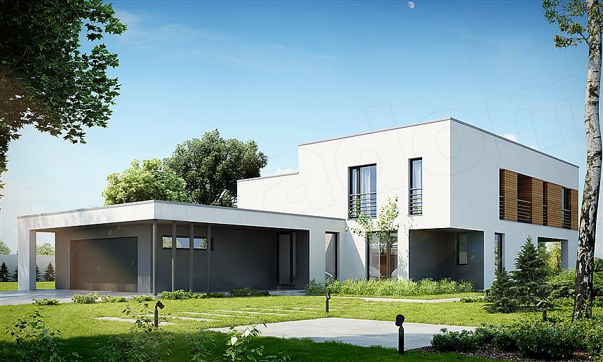 Projekt domu Nowoczesny D10