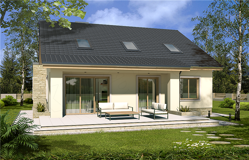 Projekt domu Małgosia D